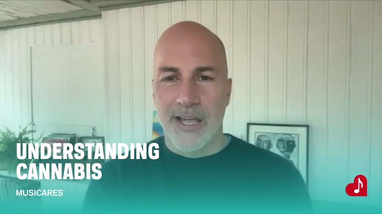 Dr. Fred Muench presenting Understanding Cannabis for MusiCares