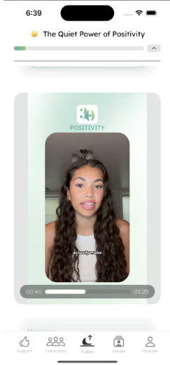 The Quiet Power of Positivity, a Clear30 video module